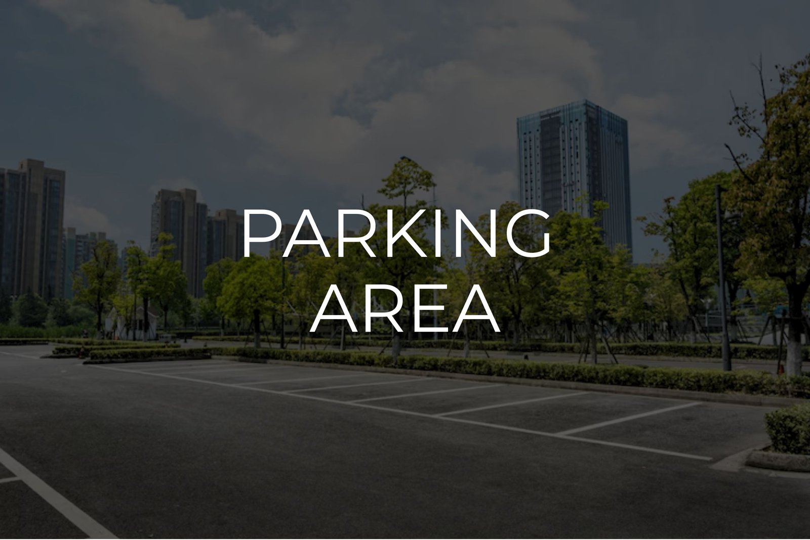 Eco Serenity kandy parking area